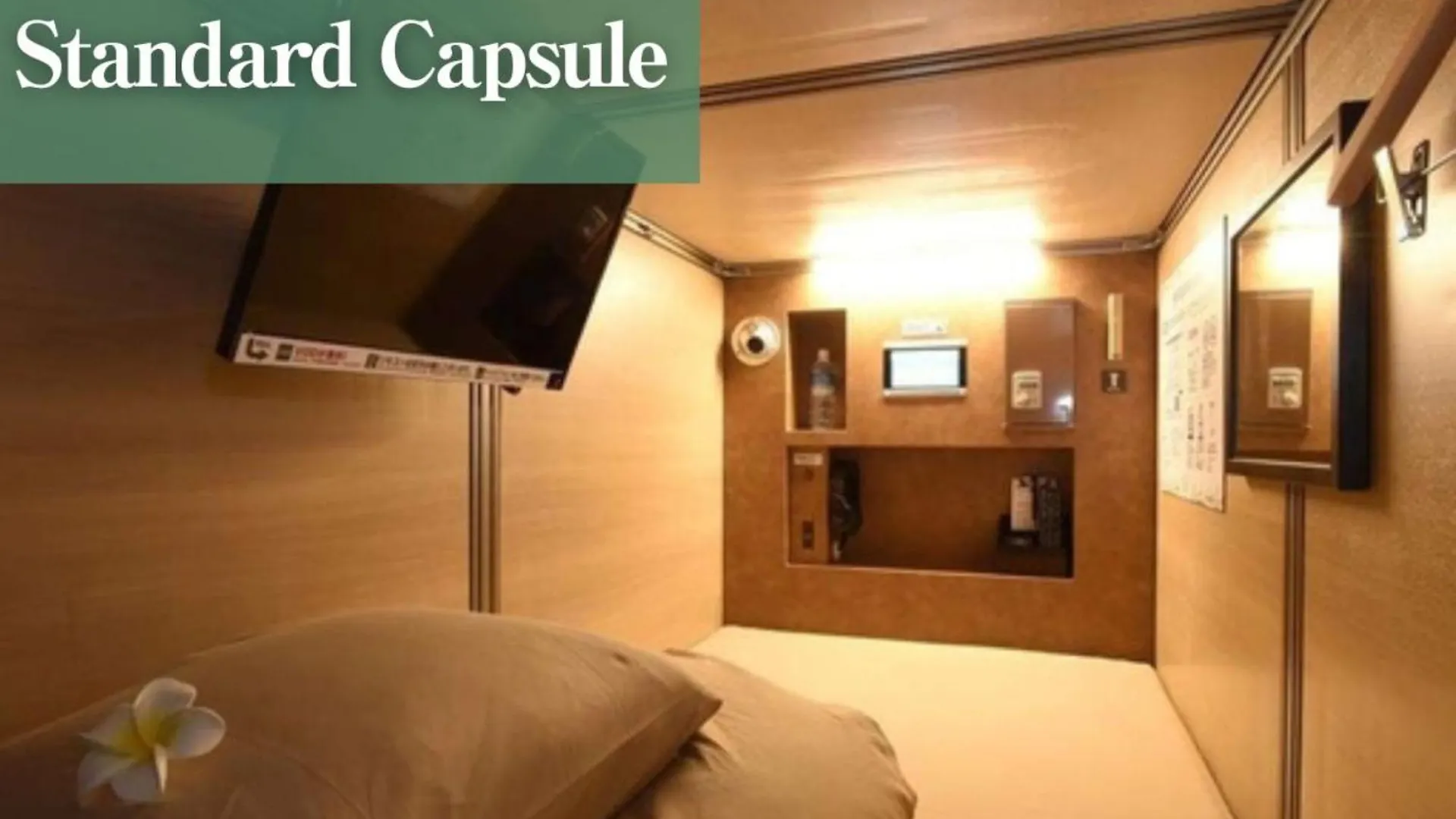 Capsule hotel Anshin Oyado Shinbashi Ekimaeten Tokyo